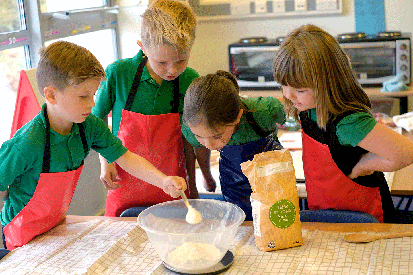 Primary school cooking lessons